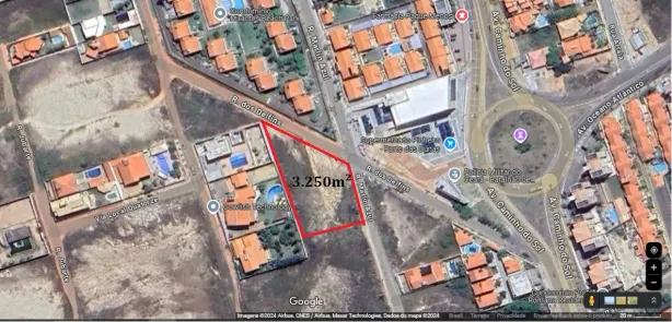 Terreno / Lote / Condomínio para alugar, 3250m² no , Aquiraz