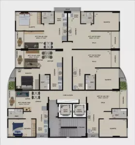 Apartamento com 1 Quarto à venda, 37m² no Candeias, Jaboatão dos Guararapes