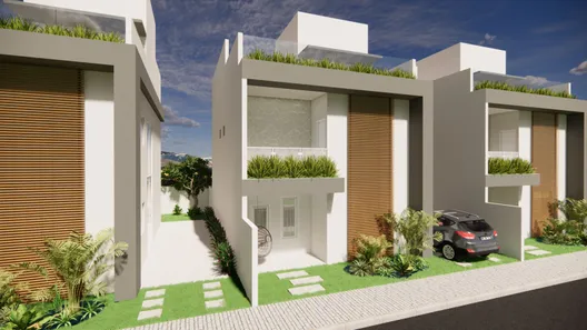 Casa de Condomínio com 4 Quartos à venda, 125m² no Buraquinho, Lauro de Freitas