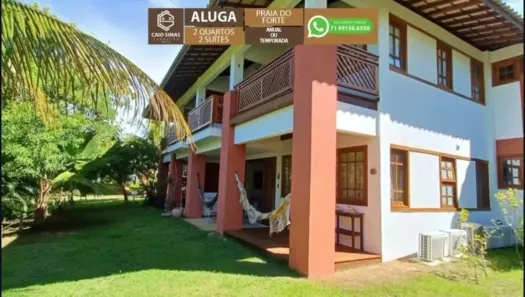 Flat com 2 Quartos para alugar, 68m² no Praia do Forte, Mata de São João