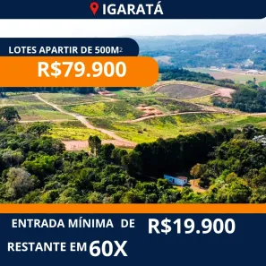 Terreno / Lote / Condomínio à venda, 600m² no Centro, Igaratá