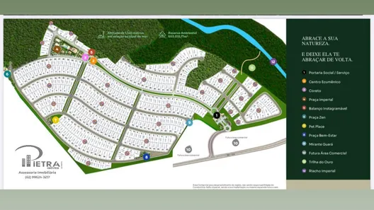 Terreno / Lote / Condomínio à venda, 800m² no Centro, Corumbá de Goiás