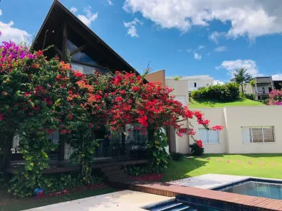 Casa de Condomínio com 5 Quartos para venda ou aluguel, 760m² no Residencial Jardim Primavera, Louveira