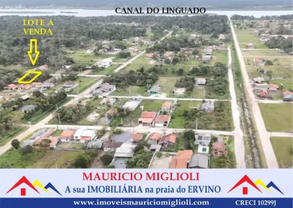 Terreno / Lote / Condomínio à venda, 360m² no Praia do Ervino, São Francisco do Sul