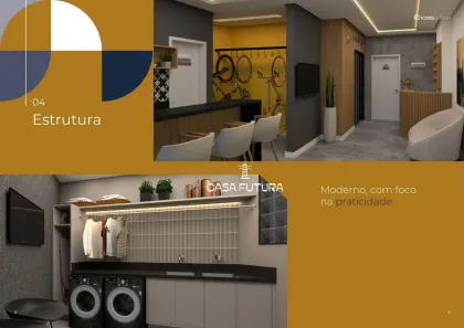 Flat com 1 Quarto à venda, 22m² no Jardim Amália, Volta Redonda