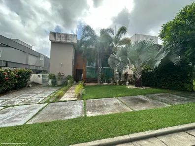 Casa de Condomínio com 4 Quartos para alugar, 472m² no Alphaville (Abrantes), Camaçari