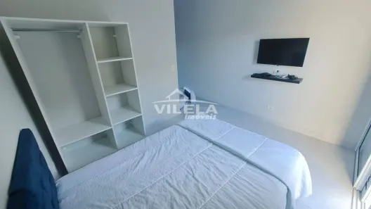 Flat com 1 Quarto para alugar, 34m² no Loteamento Jardim Aruan, Caraguatatuba