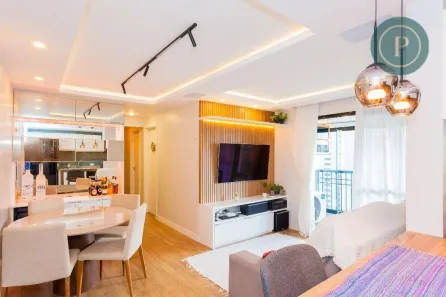 Apartamento com 3 Quartos para alugar, 90m² no Cabral, Curitiba