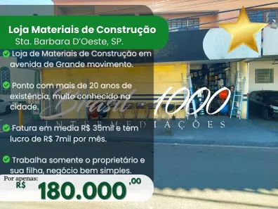 Loja / Salão / Ponto Comercial à venda, 100m² no Centro, Santa Bárbara D'Oeste