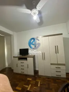 Apartamento com 1 Quarto para alugar, 35m² no José Menino, Santos