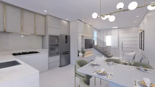 Casa de Condomínio com 2 Quartos à venda, 82m² no Jardim Coronel, Itanhaém