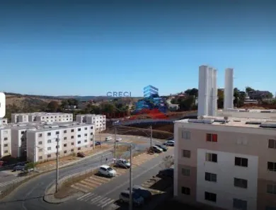 Apartamento com 2 Quartos para alugar, 56m² no Angicos, Vespasiano