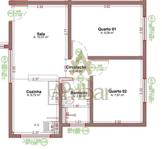 Apartamento com 2 Quartos à venda, 45m² no Vila Virgínia, Ribeirão Preto