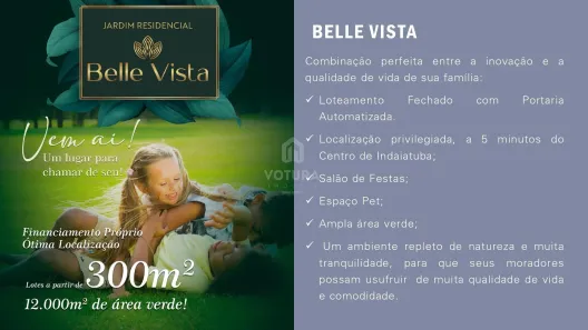 Terreno / Lote / Condomínio à venda, 300m² no Parque Residencial Indaiá, Indaiatuba