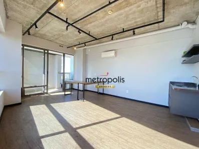 Conjunto Comercial / Sala para alugar, 37m² no Cerâmica, São Caetano do Sul