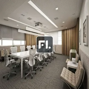 Conjunto Comercial / Sala para alugar, 180m² no Cidade Monções, São Paulo