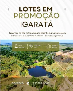 Terreno / Lote / Condomínio à venda, 600m² no , Igaratá
