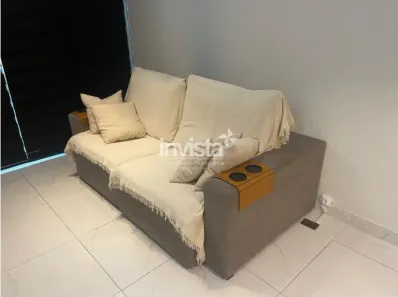 Apartamento com 2 Quartos para alugar, 69m² no Gonzaga, Santos