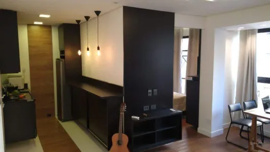 Flat com 1 Quarto para alugar, 69m² no Itararé, São Vicente