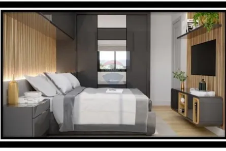 Apartamento com 2 Quartos à venda, 55m² no Jardim Pinheiros, Quatro Barras