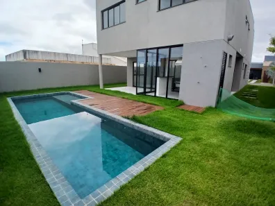 Casa de Condomínio com 4 Quartos à venda, 397m² no Alphaville (Abrantes), Camaçari