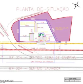 Terreno / Lote Comercial à venda, 7348m² no Distrito Industrial, Candeias