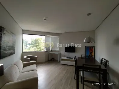 Flat com 1 Quarto para alugar, 45m² no Paraíso do Morumbi, São Paulo
