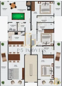 Cobertura com 3 Quartos à venda, 153m² no Tabuleiro, Barra Velha