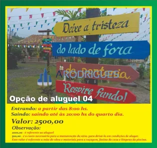 Fazenda / Sítio / Chácara com 3 Quartos para venda ou aluguel, 160m² no Socorro, São Francisco do Conde