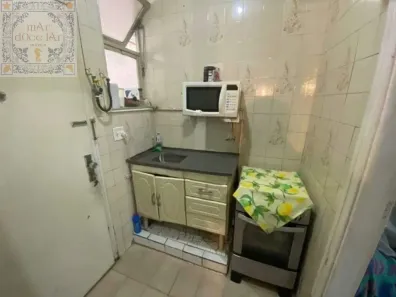 Kitnet com 1 Quarto à venda, 24m² no José Menino, Santos