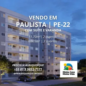 Apartamento com 2 Quartos à venda, 51m² no Maranguape II, Paulista