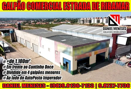 Galpão / Depósito / Armazém à venda, 1100m² no Maiobão, Paço do Lumiar