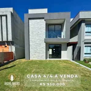 Casa de Condomínio com 4 Quartos à venda, 220m² no Catu de Abrantes (Abrantes), Camaçari