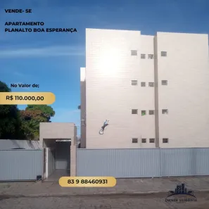 Apartamento com 2 Quartos à venda, 54m² no Planalto Boa Esperança, João Pessoa