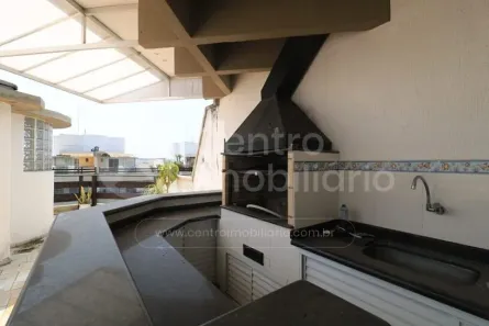 Cobertura com 4 Quartos à venda, 165m² no Balneario Samburá, Peruíbe