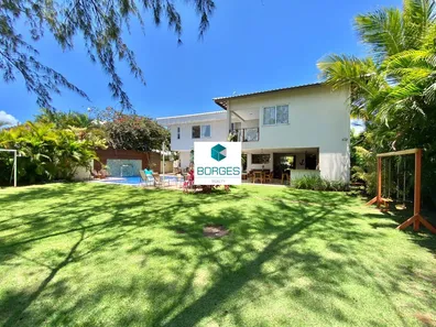 Casa de Condomínio com 5 Quartos para venda ou aluguel, 910m² no Busca Vida (Abrantes), Camaçari