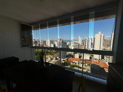 Apartamento com 3 Quartos para alugar, 123m² no Manaíra, João Pessoa