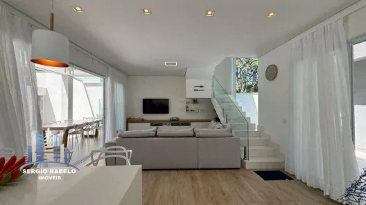 Casa de Condomínio com 4 Quartos para alugar, 240m² no Balneário Praia do Pernambuco, Guarujá