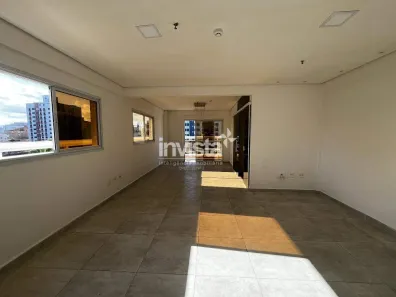 Conjunto Comercial / Sala com 1 Quarto para alugar, 50m² no Embaré, Santos