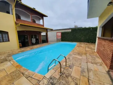 Casa de Condomínio com 6 Quartos para venda ou aluguel, 490m² no Jardim do Golf I, Jandira