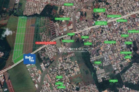 Terreno / Lote / Condomínio à venda, 154m² no São Cristóvão, Cascavel