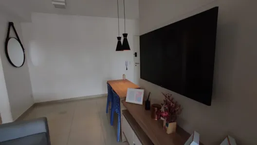 Apartamento com 1 Quarto para alugar, 48m² no Ponta da Praia, Santos