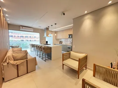 Apartamento com 2 Quartos para alugar, 99m² no Vila Alzira, Guarujá