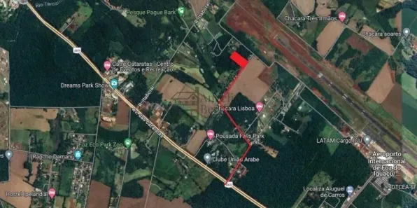 Fazenda / Sítio / Chácara com 1 Quarto à venda, 1000m² no Cataratas, Foz do Iguaçu