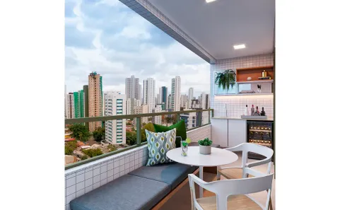 Apartamento com 2 Quartos à venda, 56m² no Várzea, Recife