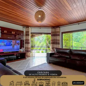 Fazenda / Sítio / Chácara com 5 Quartos à venda, 1070m² no Núcleo Rural Lago Oeste, Brasília