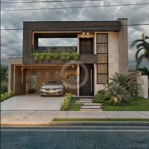 Casa de Condomínio com 3 Quartos à venda, 165m² no Jardins Bolonha, Senador Canedo