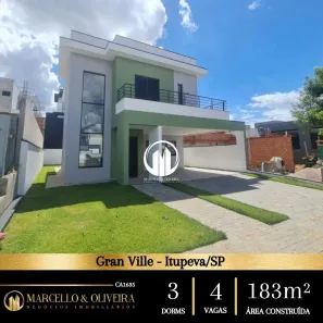 Casa de Condomínio com 3 Quartos à venda, 183m² no São Pedro, Itupeva