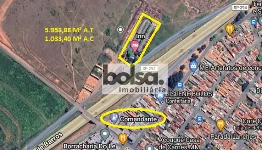 Prédio Inteiro à venda, 1033m² no Parque Val de Palmas, Bauru