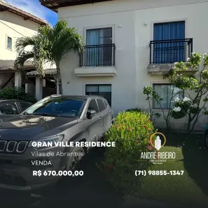 Casa de Condomínio com 3 Quartos à venda, 161m² no Centro, Camaçari